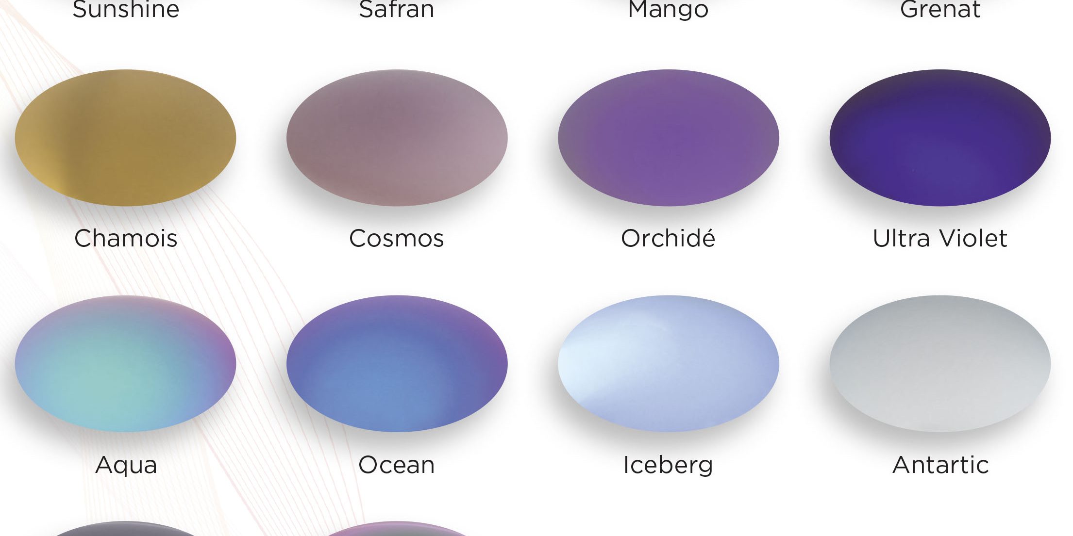 verres plans miroir fixes